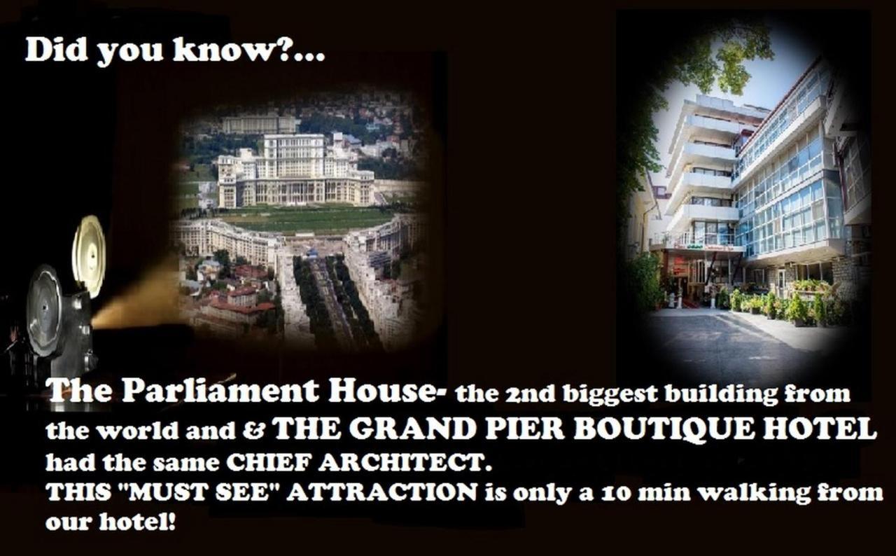 Best Deal City Break At Grand Pier Boutique Villa With One Day Free Welcome Breakfast Only For King Deluxe Rooms And Bookings For Minimum 4 Nights Βουκουρέστι Εξωτερικό φωτογραφία